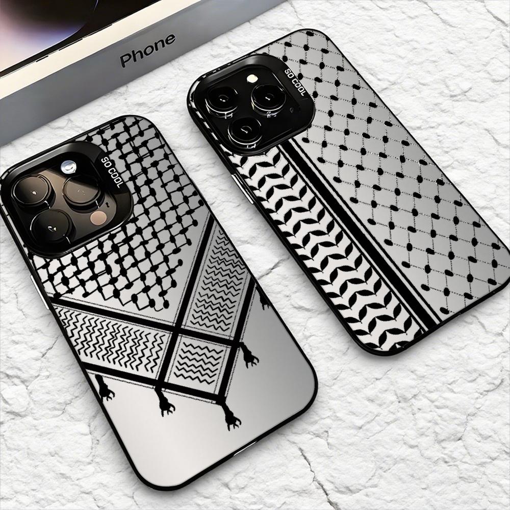 Phone Cases Iphone 12 - Funda para Teléfono Keffiyeh P-Palestine para
