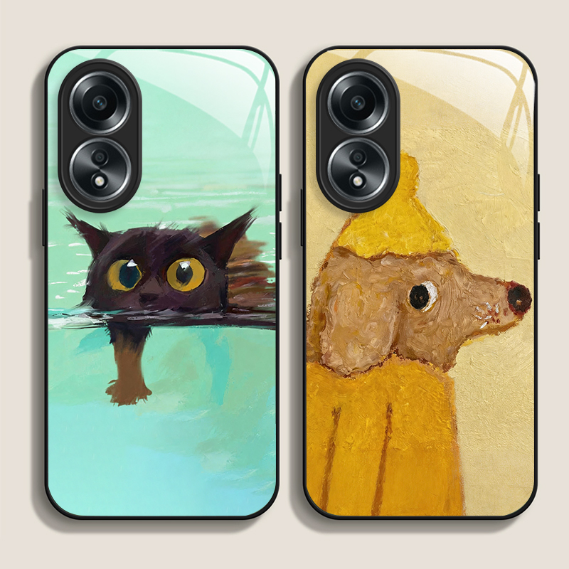 Phone Cases Yellow - Funda de Teléfono de Vidrio Templado