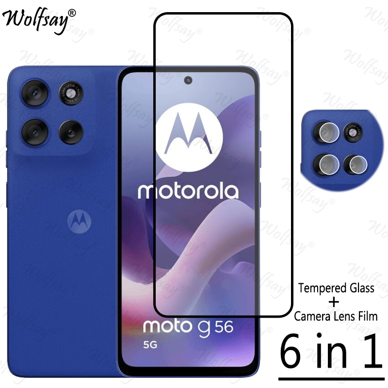 Phone Cases Moto G - Cubierta completa de vidrio templado para