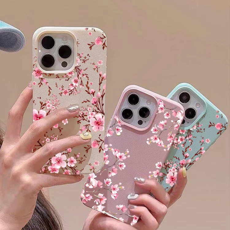 Phone Cases Moto G 2025 - Funda de teléfono con flor para