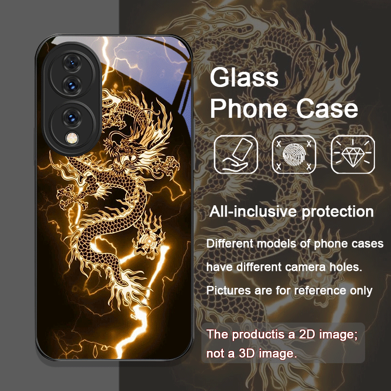 Funda de teléfono de vidrio te - Phone Cases Honor reseña y precio