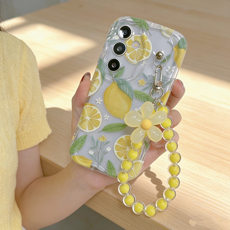 Funda para Teléfono con Cordón - Phone Cases Yellow reseña y precio