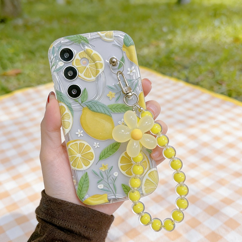 Funda para Teléfono con Cordón - Phone Cases Yellow reseña y precio
