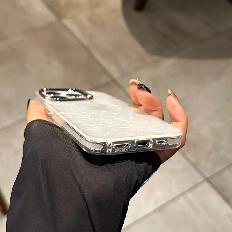 Funda Aurora Glitter Shell par - Gradient Color Case reseña y precio