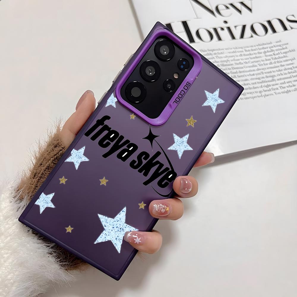 Funda de Silicona Colorida Pla - Phone Cases For Samsung Galaxy reseña y precio