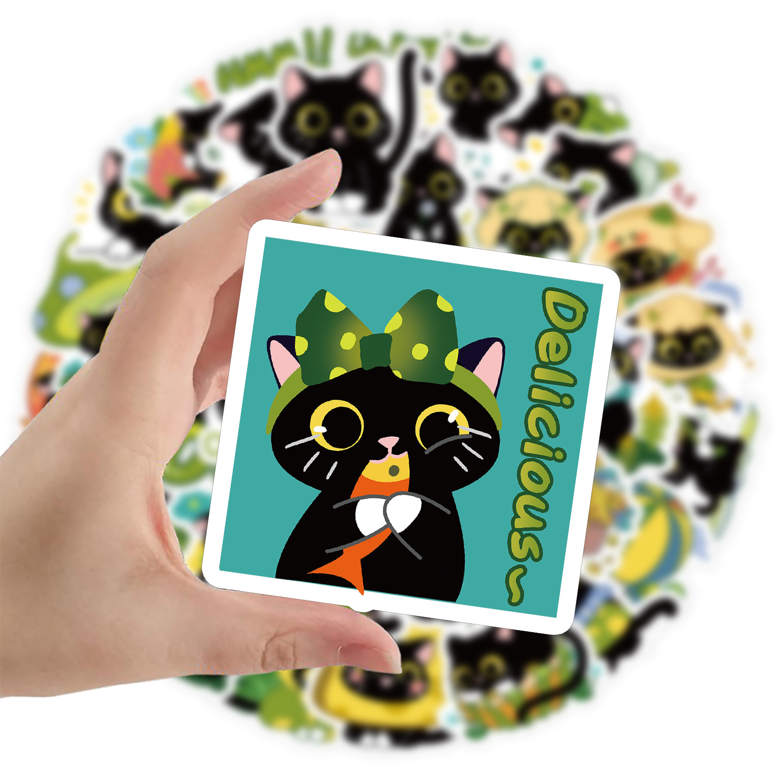 60 pegatinas impermeables de g - Phone Cases You Can Design reseña y precio