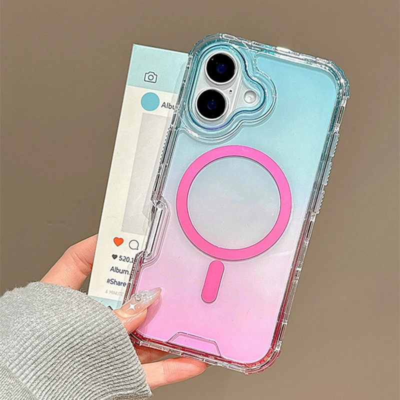 La más caliente 3 en 1 gradien - Gradient Color Case reseña y precio