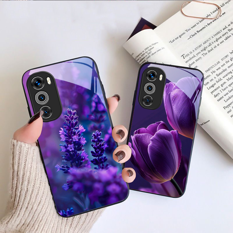 Patrón de tulipán púrpura para - Phone Cases Moto G reseña y precio
