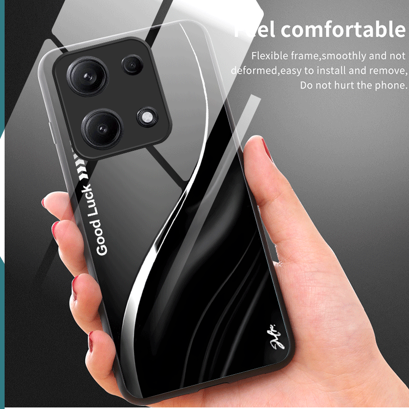 Funda de vidrio templado duro  - Gradient Color Case reseña y precio