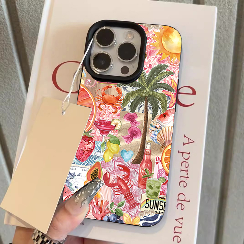 Funda de Teléfono con Patrón d - Phone Cases Beach reseña y precio