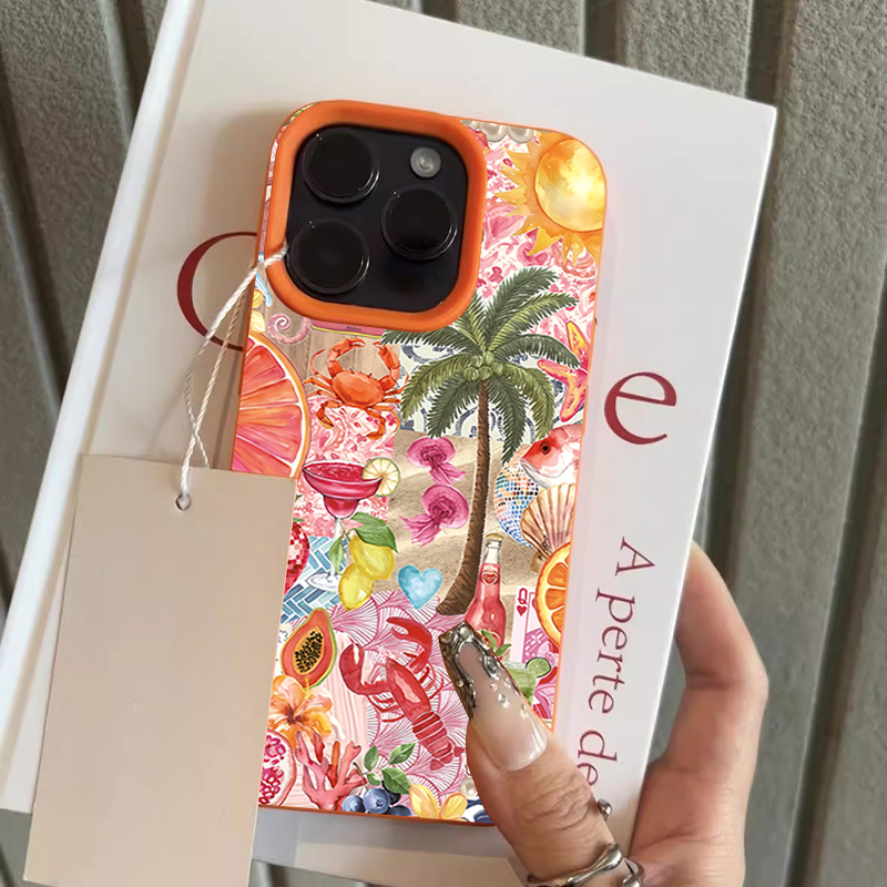 Funda de Teléfono con Patrón d - Phone Cases Beach reseña y precio