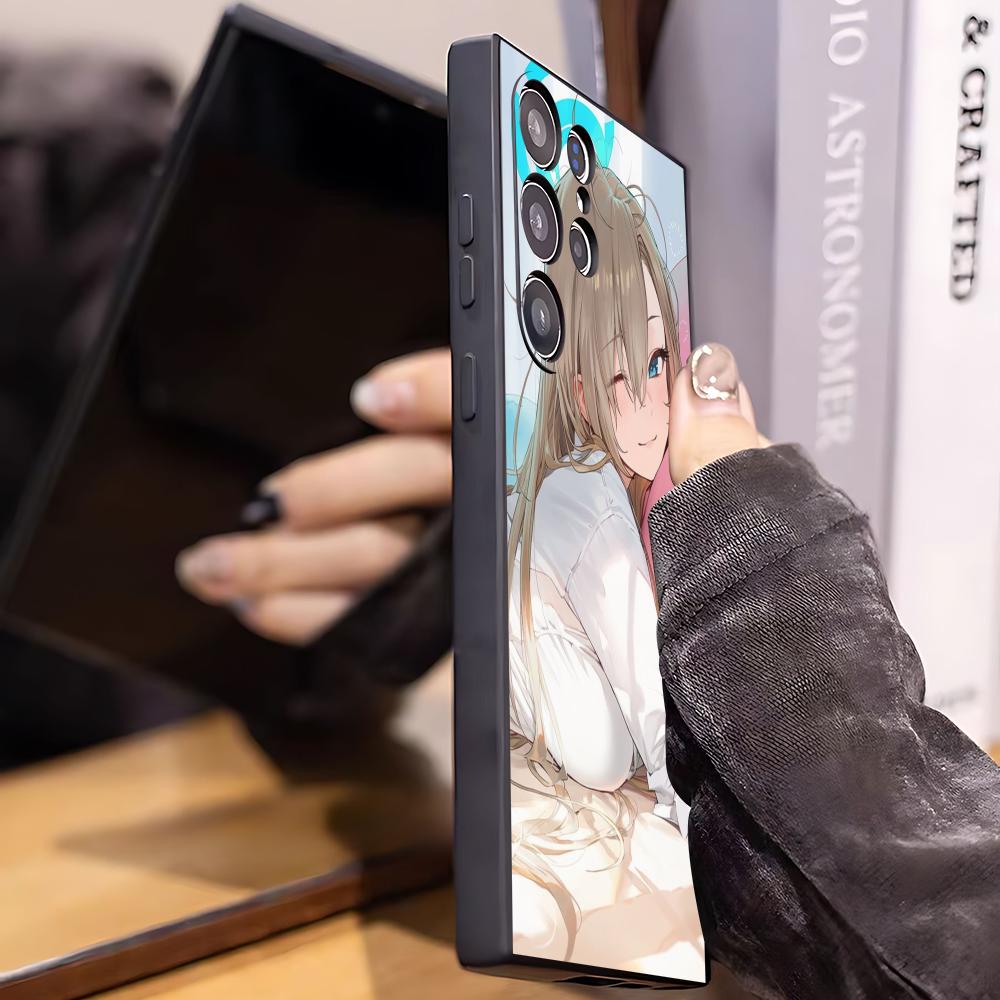 Funda de Teléfono Hot Blue Arc - Phone Cases For Samsung Galaxy reseña y precio