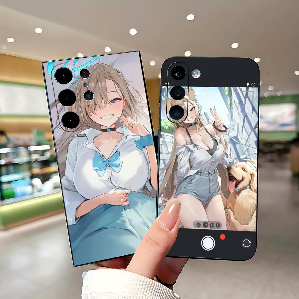 Funda de Teléfono Hot Blue Arc - Phone Cases For Samsung Galaxy reseña y precio