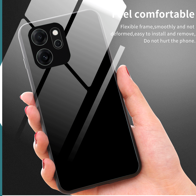 Funda de vidrio templado duro  - Gradient Color Case reseña y precio